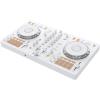 imagePioneer DJ DDJFLX4 2deck rekordbox and Serato DJ Controller  White Limited Edition