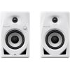 imagePioneer DJ DM40DBTW 4inch Desktop Active Monitor Speaker with Bluetooth  WhiteDM40DW