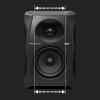 imageThe active VM50 produces clear audio with fastattacking punchy bass The speaker can be tuned to suit the characteristics of any room making it perfect for recreating a club sound when youre DJing or providing a flat frequency response when youre producing music in a home or professional studio setting