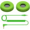 imagePioneer DJ HCCP08M  CUE1 Series Ear Pad and Cord OrangeGreen