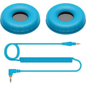 imagePioneer DJ HCCP08M  CUE1 Series Ear Pad and Cord OrangeBlue