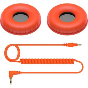 imagePioneer DJ HCCP08M  CUE1 Series Ear Pad and Cord OrangeOrange