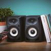 imagePioneer DJ DM40BT Desktop Monitor System with Bluetooth Functionality 4Inch Pair WhiteBlack