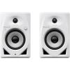 imagePioneer DJ DM50DBTW 5inch Desktop Active Monitor Speaker Pair with Bluetooth  White