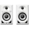 imagePioneer DJ DM40BT Desktop Monitor System with Bluetooth Functionality 4Inch Pair WhiteWhite
