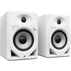 imagePioneer DJ DM50DBTW 5inch Desktop Active Monitor Speaker Pair with Bluetooth  White